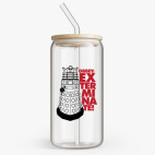 Банка с бамбуковой крышкой