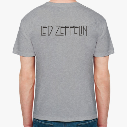 Футболка с принтом Led Zeppelin