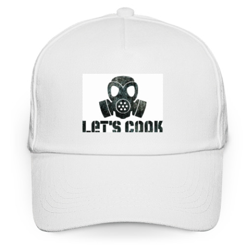 Кепка бейсболка с принтом LET'S COOK