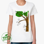 Женская футболка органик