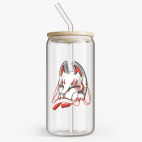 Банка с бамбуковой крышкой