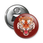 Магнит-открывашка 58 мм Тигр