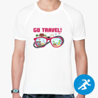 Мужская спортивная футболка