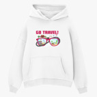 Толстовка худи оверсайз