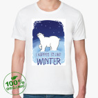 Мужская футболка органик