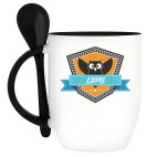 Кружка с ложкой