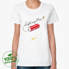 Женская футболка органик