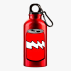 Металлическая бутылка 400 мл UV-DTF