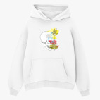 Толстовка худи оверсайз