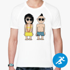 Мужская спортивная футболка