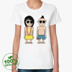 Женская футболка органик