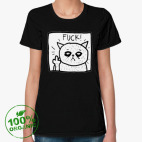 Женская футболка органик