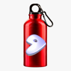 Металлическая бутылка 400 мл UV-DTF