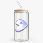 Банка с бамбуковой крышкой