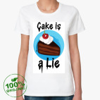 Женская футболка органик