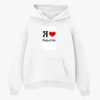 Толстовка худи оверсайз