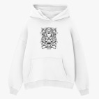 Толстовка худи оверсайз