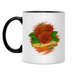 Кружка двухцветная