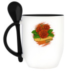 Кружка с ложкой