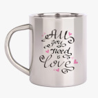 Кружка металлическая