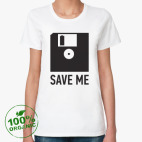 Женская футболка органик