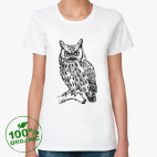 Женская футболка органик