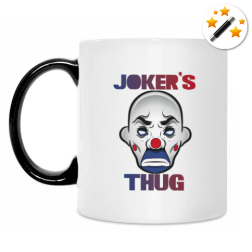 Кружка-хамелеон с принтом Joker