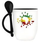 Кружка с ложкой