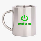 Кружка металлическая