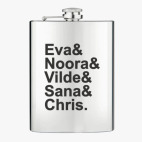 Фляжка стальная