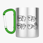 Кружка с карабином