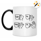 Кружка-хамелеон