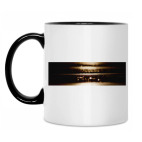 Кружка двухцветная