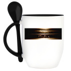 Кружка с ложкой