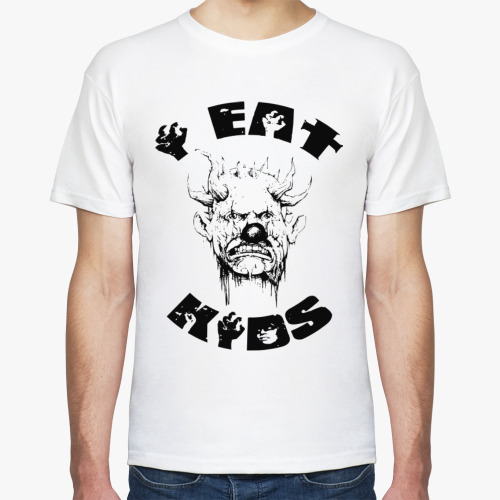 Футболка I eat kids
