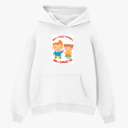 Толстовка худи оверсайз