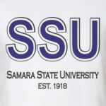 Отличная футболка СамГУ (ж)