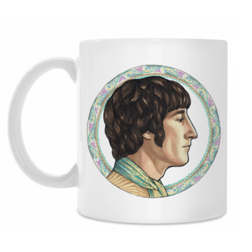 Кружка с принтом John Lennon