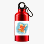 Металлическая бутылка 400 мл UV-DTF