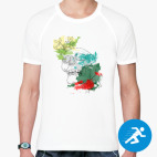 Мужская спортивная футболка