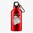 Металлическая бутылка 400 мл UV-DTF