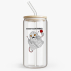 Банка с бамбуковой крышкой