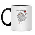 Кружка двухцветная