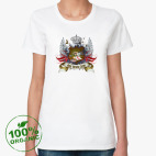 Женская футболка органик