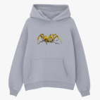 Толстовка худи оверсайз