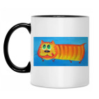 Кружка двухцветная