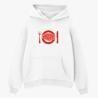 Толстовка худи оверсайз