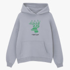 Толстовка худи оверсайз