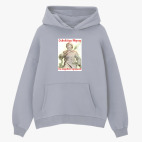 Толстовка худи оверсайз