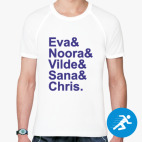 Мужская спортивная футболка